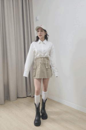 基本款百搭淡系春季襯衫