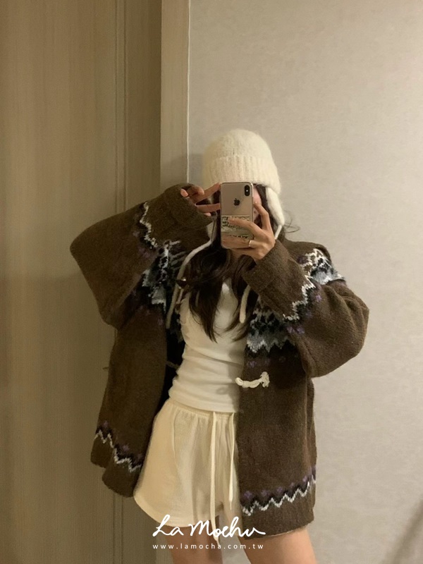 針織棉鬆緊腰短褲(闆娘.花花清單)