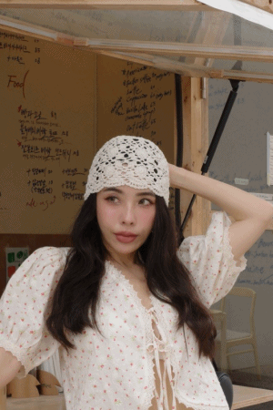 波西米亞簍空編織帽(闆娘.花花清單)
