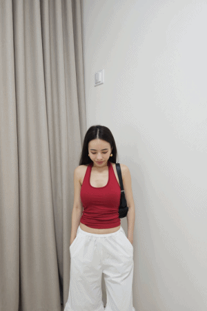 掛脖U領美背BRA背心