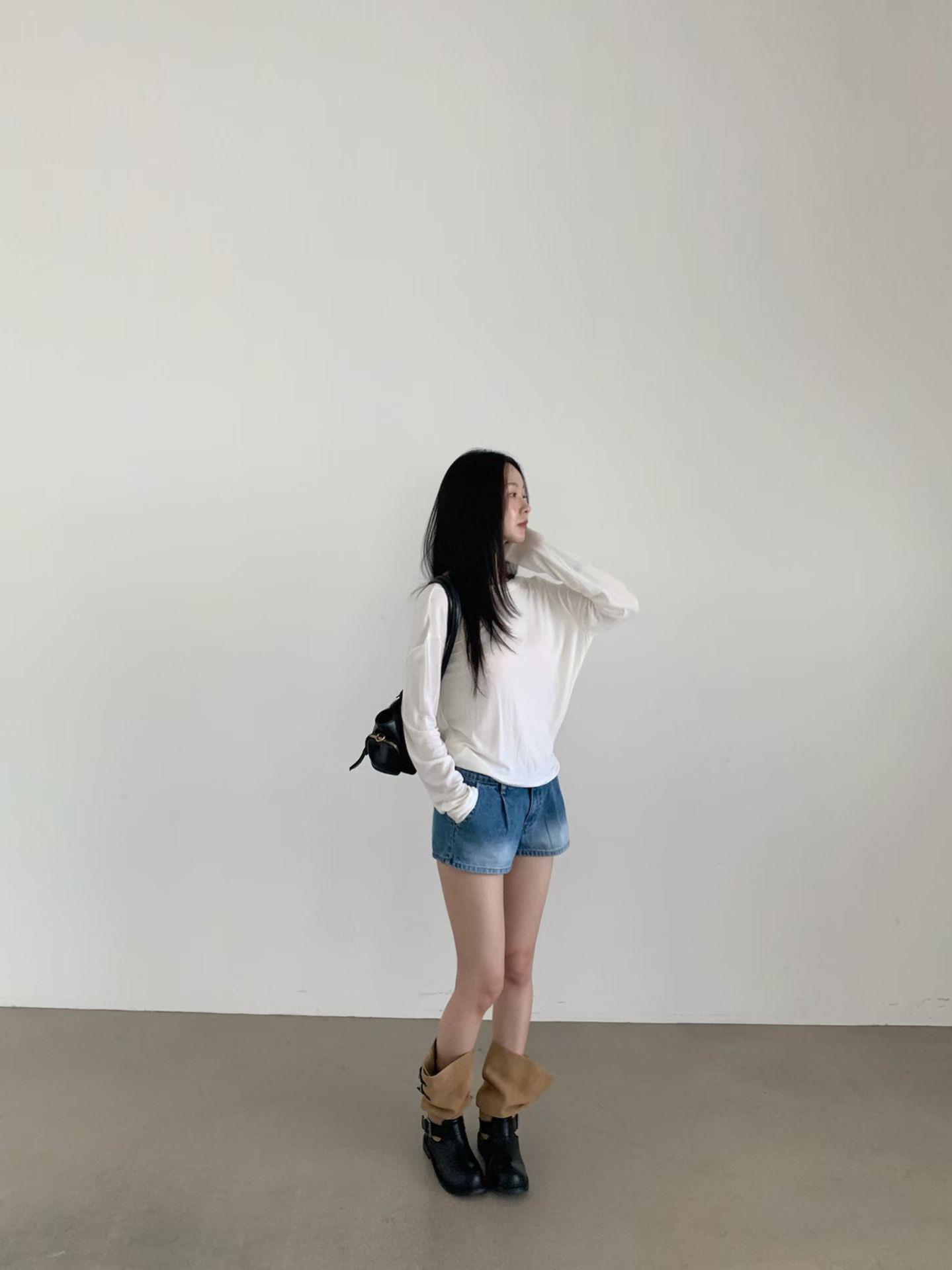 美背垂墜扭結上衣