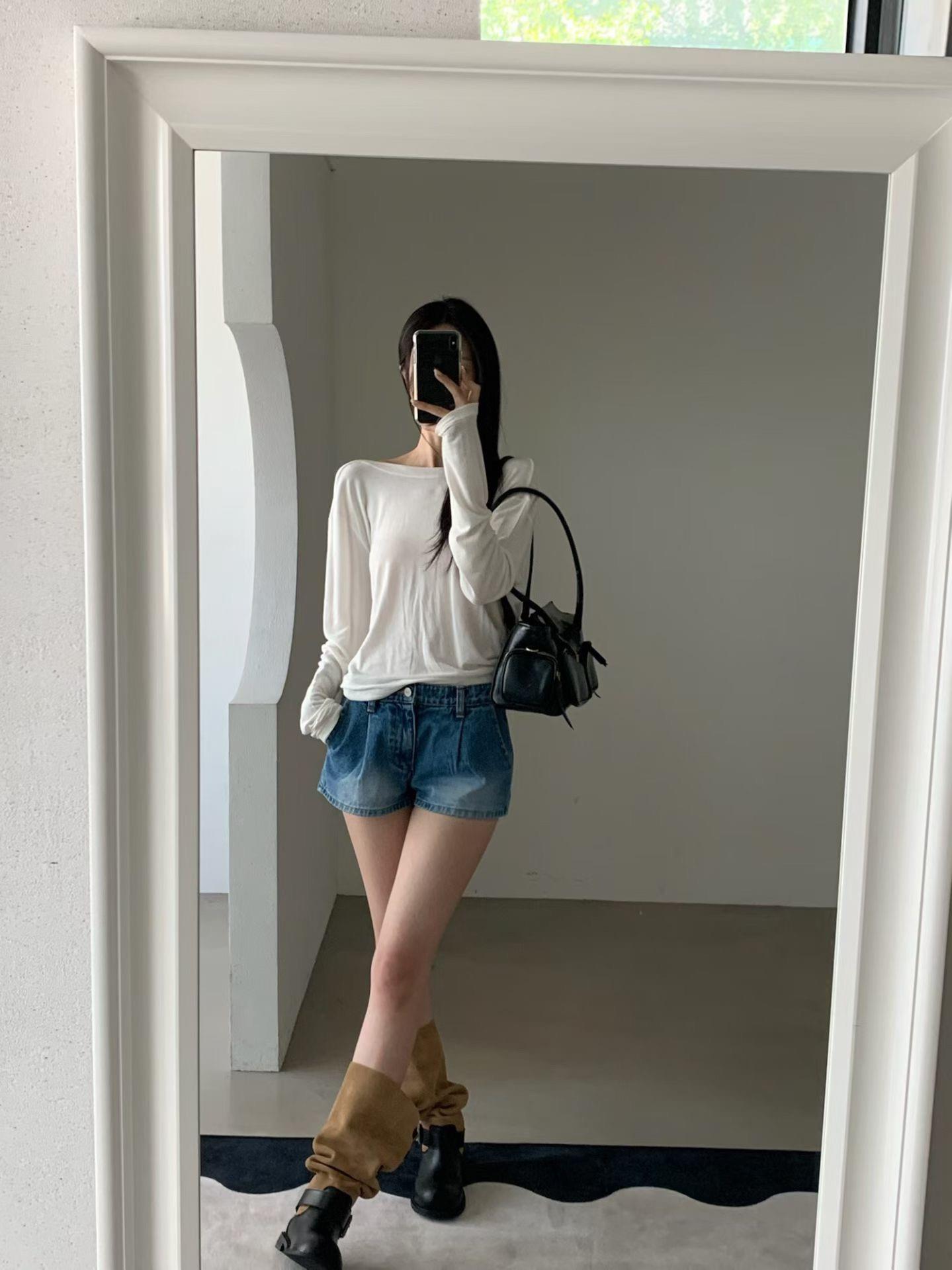 美背垂墜扭結上衣