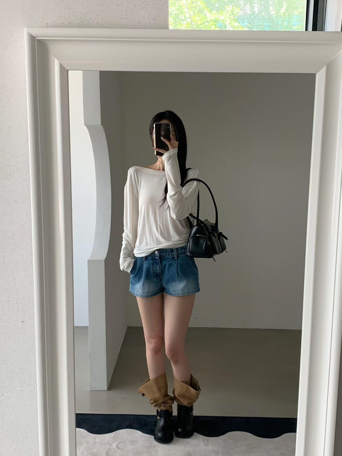美背垂墜扭結上衣