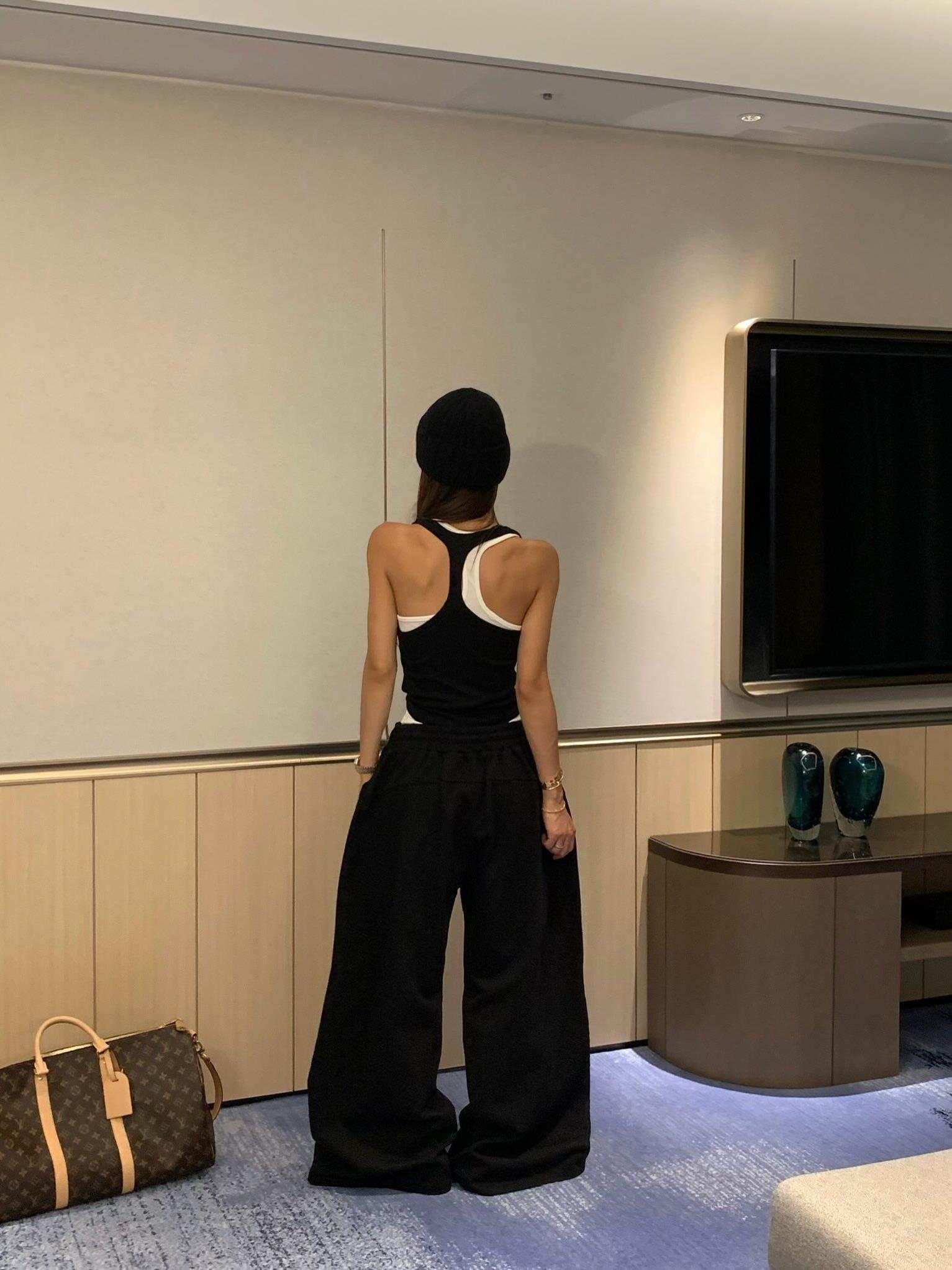 運動挖肩背心SET