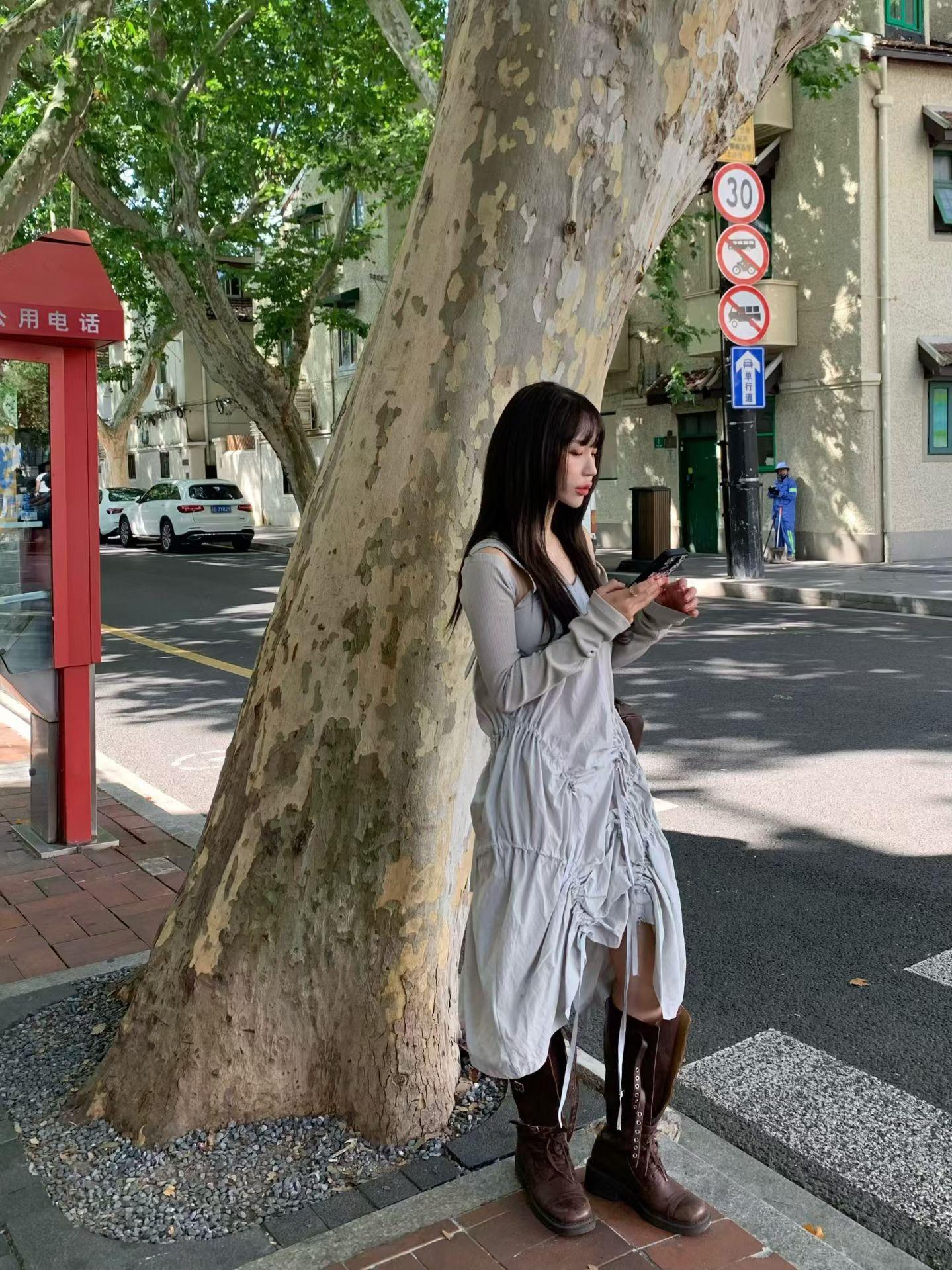 極短長袖坑條小外套