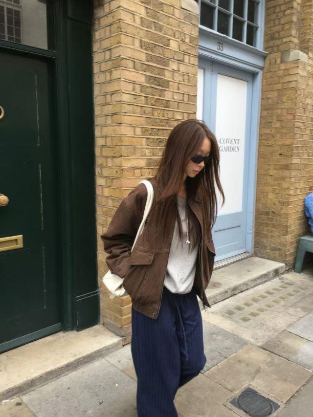 拉鍊水洗牛仔外套
