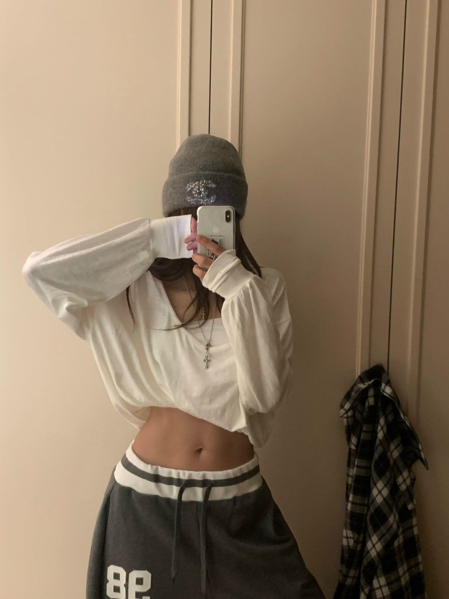 美背慵懶上衣