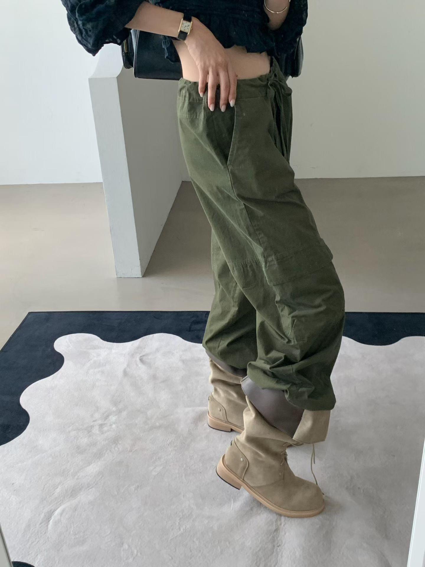 風衣感工裝長褲