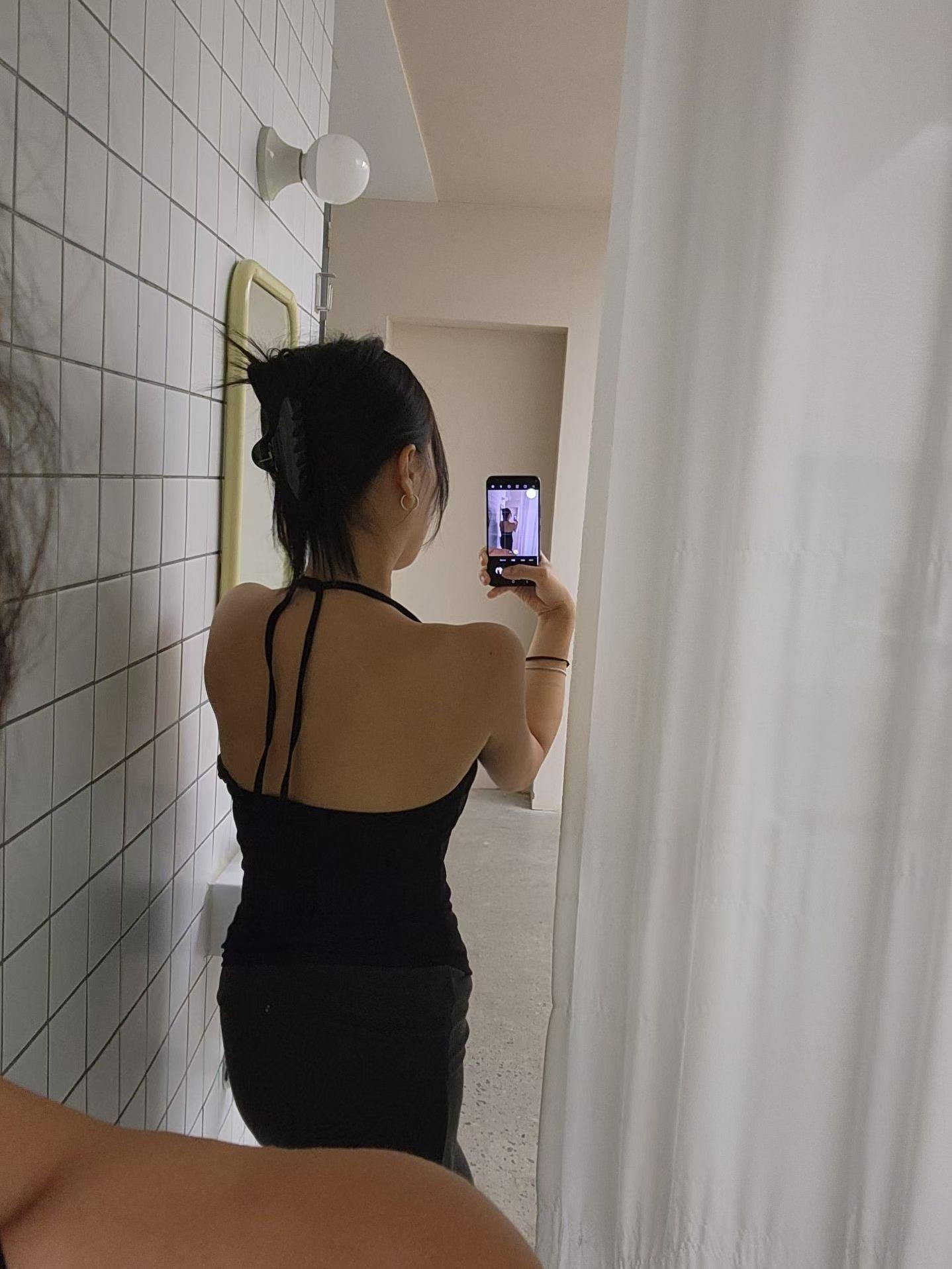 墊肩美背掛脖SET