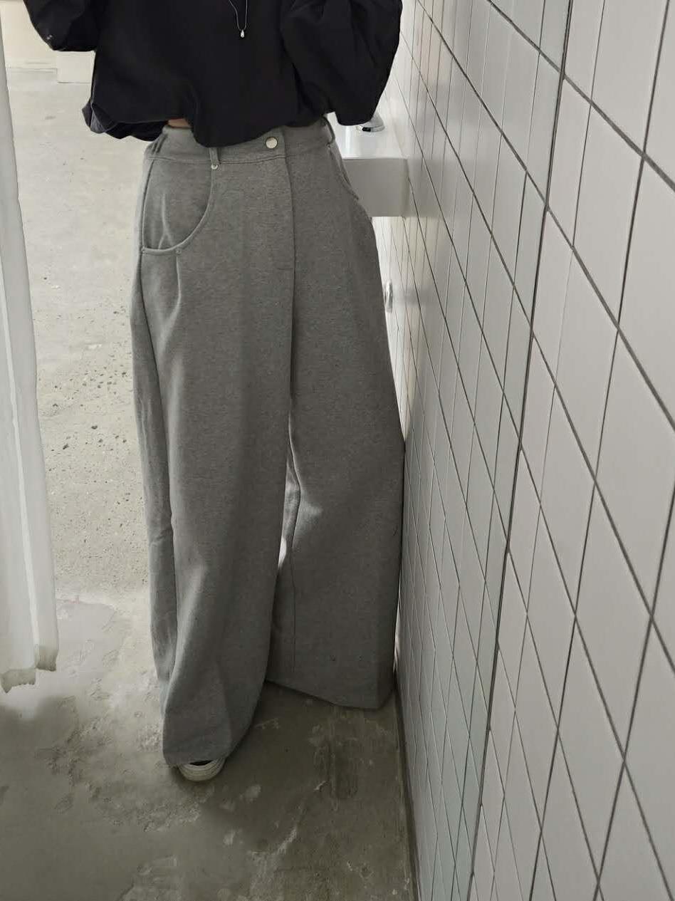 毛巾布棉質長褲